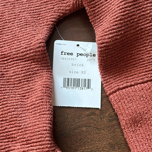 Brand New Free People Ottoman Tunic - Brick - Picture 3 of 6